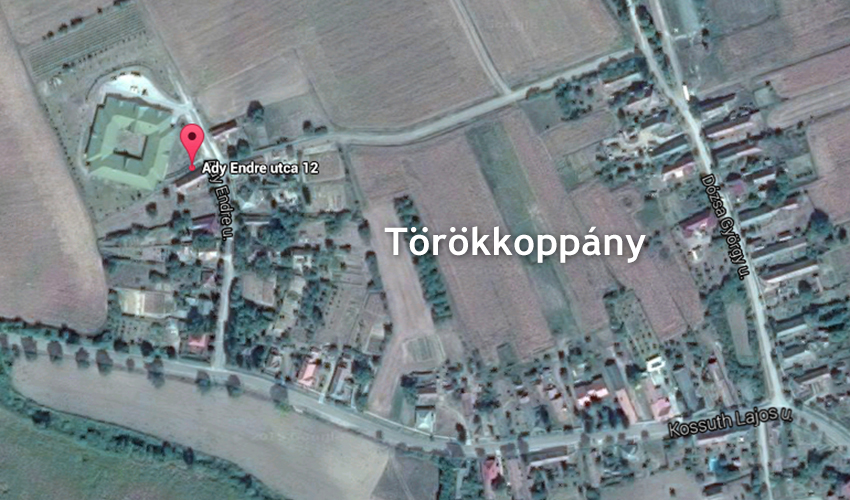 Térkép az Otthonról és környékéről
